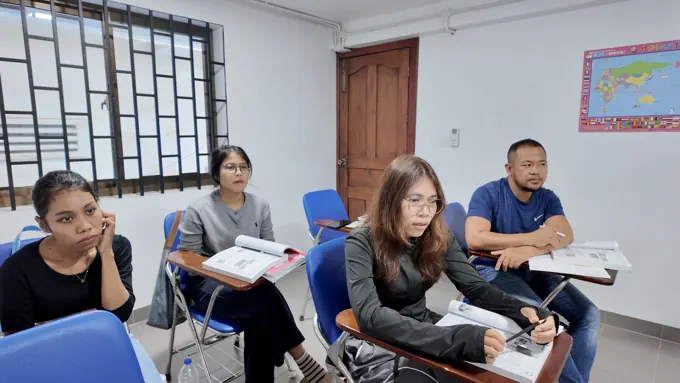 អ្នកសិក្សានៅក្នុងថ្នាក់