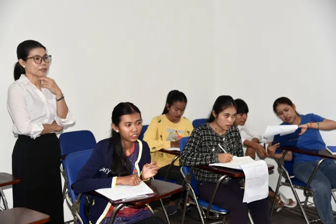 ការណែនាំសិស្សក្នុងថ្នាក់
